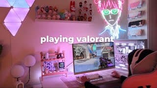 Playing Valorant On My Dream Pc Setup