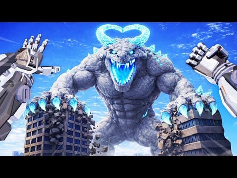 I Battle A Kaiju Giant As A Mech In Vr