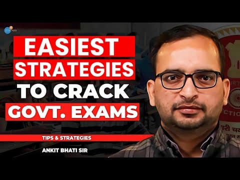 Top Secrets To Cracking Government Exams Like Ssc Cgl & Others | Ankit Bhati Sir | Rwa | Josh Talks