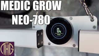 The Brightest Light We Have Tested! Medic Grow Neo-780 Unboxing, Setup & Par Level Tests!!