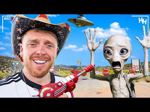 We Hunted Aliens At Area 51 In Las Vegas...