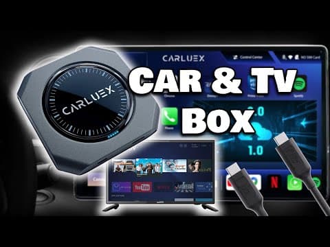 Carluex Pro+ 2.0 Multimedia Ai Box - For Car & Tv!