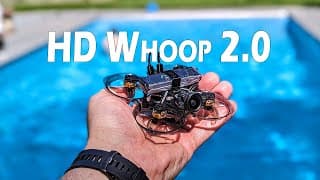 Trying Hard To Dji Whoop Race // Crash Reel Included // Flywoo Flylens 75 V1.3