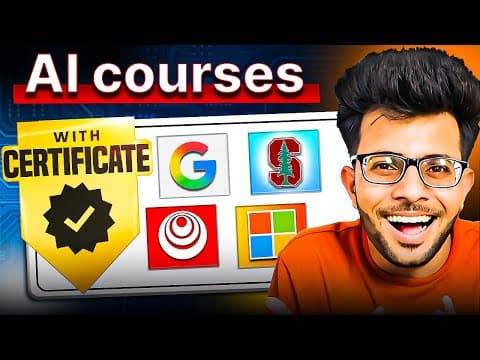 Top 10 Ai Courses For Beginners (w/ Certificates) In 2025 ✅🔥