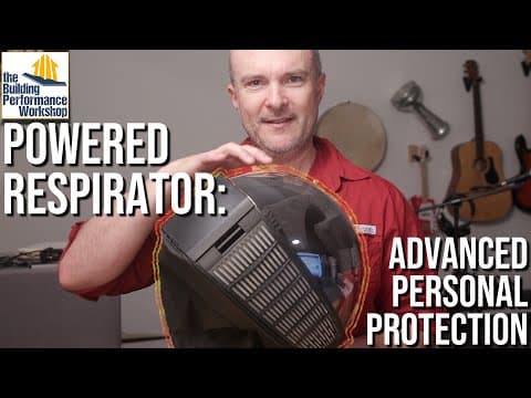 3-in-1 Protective Mask For Comfortable Attic/crawlspace Work: Microclimate Air3 Papr