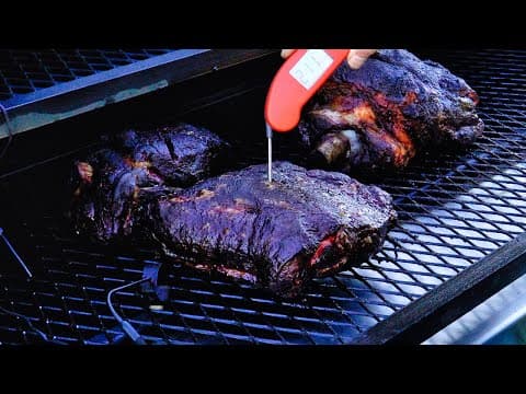 I Smoked 3 Pork Shoulders For Two People ~ How I Preserve And Store Food For Future Meals