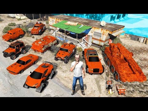 Collecting Trevor's Secret Cars In Gta 5!