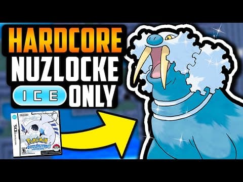 Can I Beat A Pokémon Soulsilver Hardcore Nuzlocke With Only Ice Types!? [kanto]