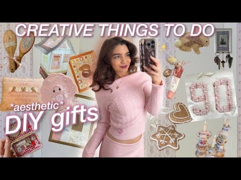 Diy Gifts People Will Actually Want (& Aesthetic Crafts To Do When You're Bored)