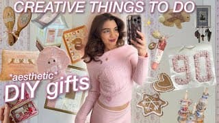 Diy Gifts People Will Actually Want (& Aesthetic Crafts To Do When You're Bored)