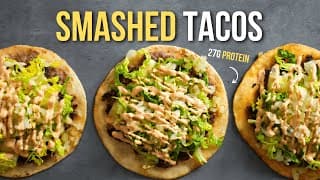 The HIGH PROTEIN Smash Burger Tacos I Can’t Stop Making