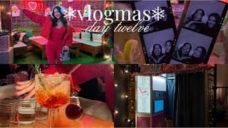 Vlogmas ❅ Productive Work Day, Pilates, Grocery Haul, Holiday Bar Crawl With Friends, Grwm Chat