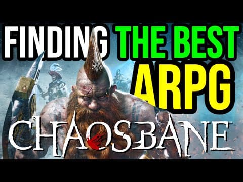 Finding The Best Arpg Ever Made: Warhammer Chaosbane