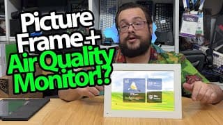 Smart Frame Or Smart Hack? Nearhub Frames 10: The Photo Frame That Monitors Your Air!