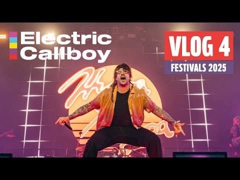Electric Callboy - Festivals 2025 - Vlog 4 // Tons Of Rock  Tuska Provinssi  Roskilde