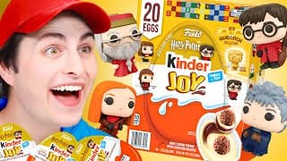 Can I Find The Golden Harry Potter Funko Pop Inside A Kinder Joy?