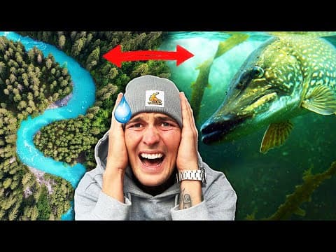 Utforskar En Ny Å – Det Smäller På Enorm Gädda!