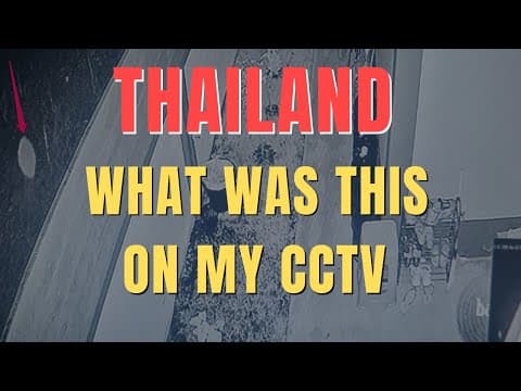 What Was This On My Cctv. Home In Thailand At Night And I Still Don’t Know What It Was.