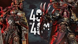 Black Templar Face The Chaos! Mitchell's Gauntlet Warhammer 40k In 40m