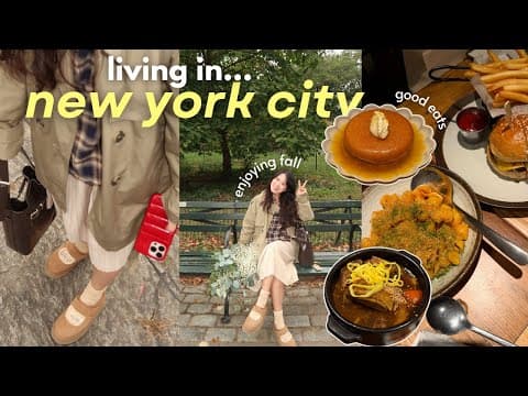 Nyc Vlog | Cozy Fall Days, Trying New Restaurants, Dipping Into A New Business, Big Pr Unboxing! ❤️