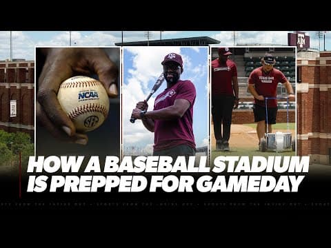 How A Baseball Stadium Is Prepped For Gameday | Eq.hq
