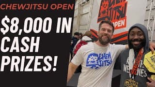 We're Giving Away $8,000 In Cash At Next Chewjitsu Open Bjj Competition