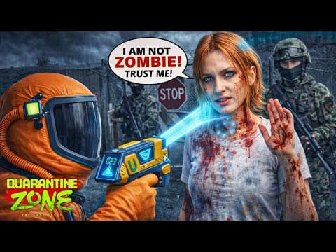 New Job Denying Zombies At The Quarantine Zone..😱