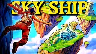 I Built The Goofiest Flying Base In This New Survival Game