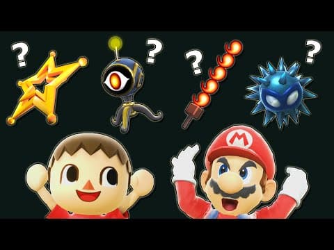 How Do Smash's Most Overlooked Items Work? | Smash Ultimate Item Trivia