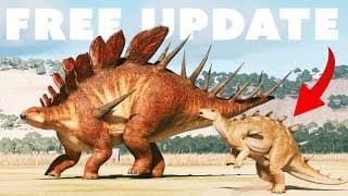 🔲 Free Update Is Here! Kentrosaurus, Complexity Meter Fix & More In Jurassic World Evolution 3