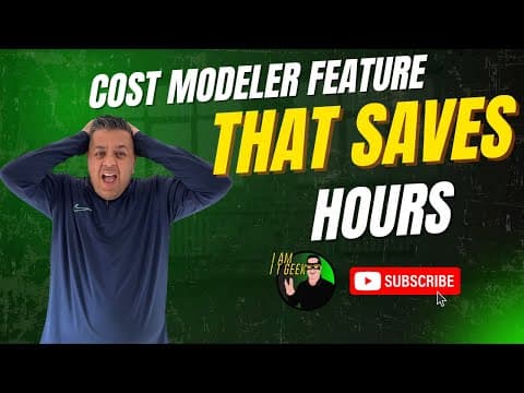 Cost Modeler Feature That Saves Hours #nme #productivity #tips