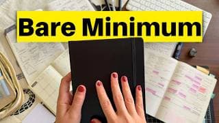 Use the “Minimum Viable Planner” to Defeat Overwhelm