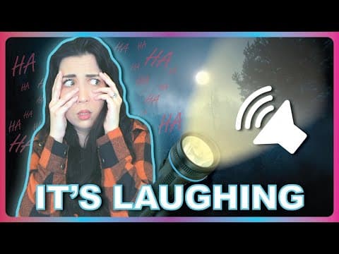 Something Was Laughing In Our Backyard (with Audio)