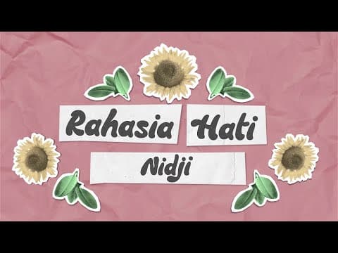Nidji - Rahasia Hati (official Lyric Video)