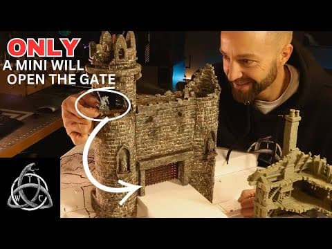 Walled City Gate - Gate Moves On Its Own!