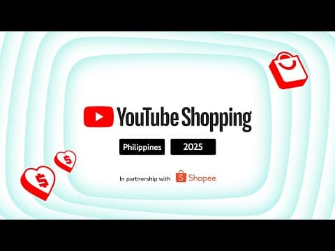 Youtube Shopping Launch In The Philippines