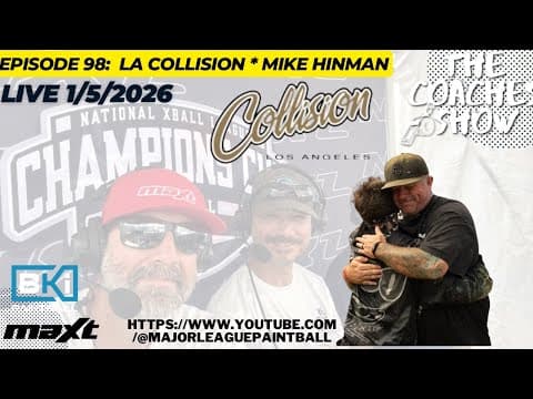 The Coaches Show Episode 98: La Collision With Mike Hinman
