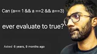 You Cannot Answer This Javascript Question