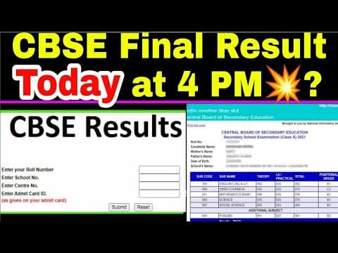 Cbse Final Result Today At 4 Pm😱? Urgent Update -  Class-10 & 12 2025 Boards