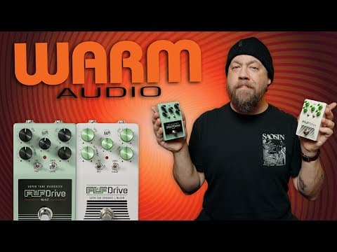 Warm Audio’s First Signature Pedal — And It’s Mine.