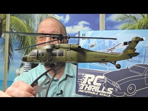 Razordon  Wl K170 Black Hawk Rc Military Helicopter - Super Cool!