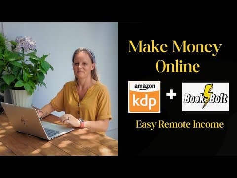 Make Remote Income Selling Books Online (no Writing Required!) | Book Bolt + Amazon Kdp