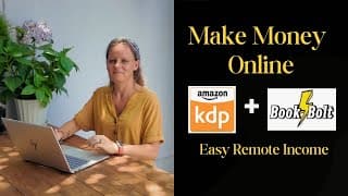 Make Remote Income Selling Books Online (no Writing Required!) | Book Bolt + Amazon Kdp