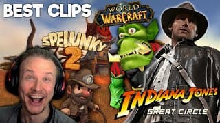 Best Clips (december 2024) - #indianajones #spelunky2 #worldofwarcraftclassic