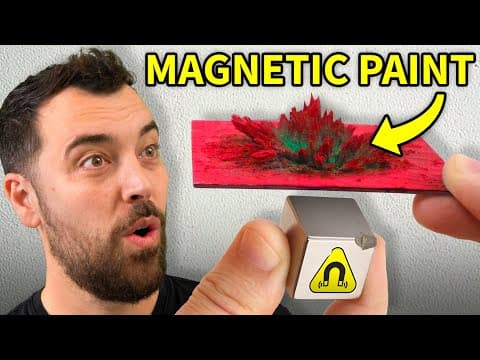 Testing Viral Diy Magnetic Paint