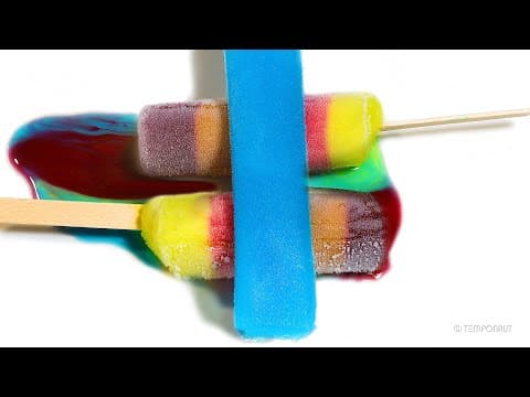 Painting With Time - Melting Popsicles Time Lapse