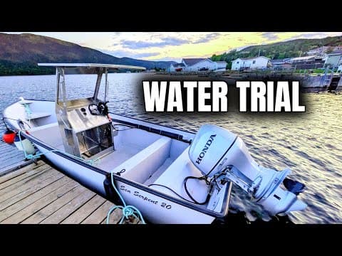 Our First Sea Trial! - Ultimate Console Project [ep.7] - Newfoundland, Canada