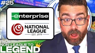 Our First Ever National League Matches