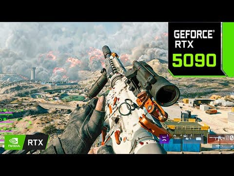 Battlefield Redsec : Rtx 5090 32gb ( 4k Maximum Settings Dlss On )