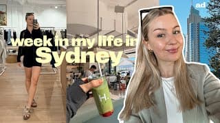 Settling Into Sydney | In My Healthy Girl Era 🍓🎧 Self Care, Reminiscing About Uni Ad